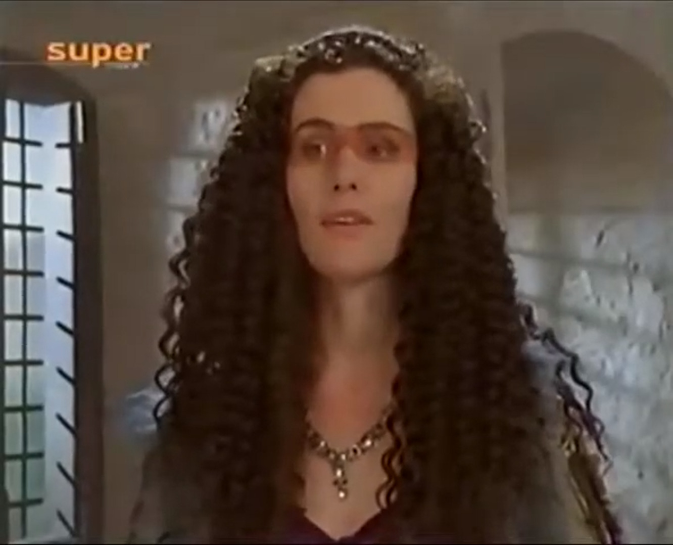 Screenshot of nearly the same image of Maeve from Mystic Knights Restoration Project YouTube version.