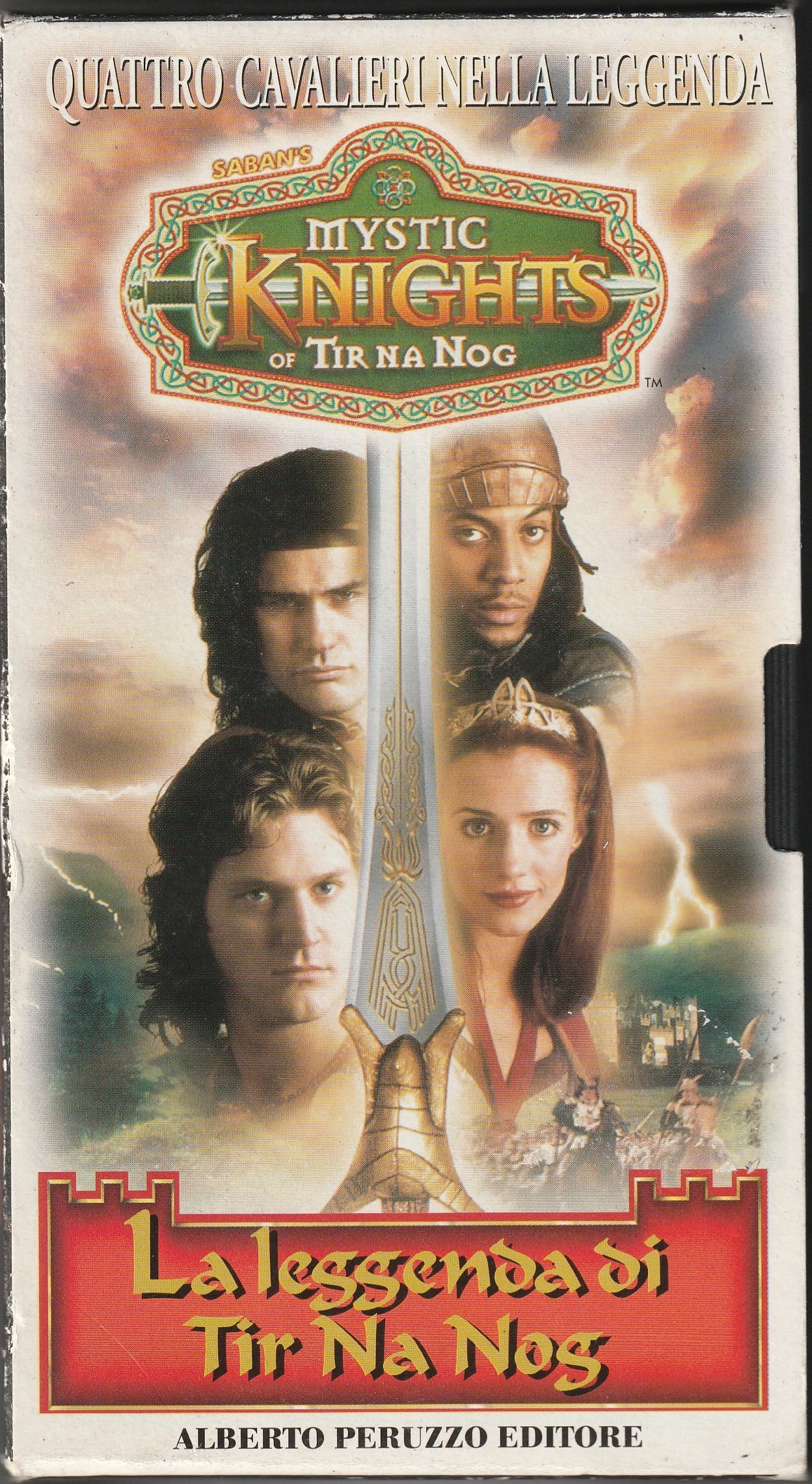 The front cover of Tape #1 in the Alberto Peruzzo Editore home release.