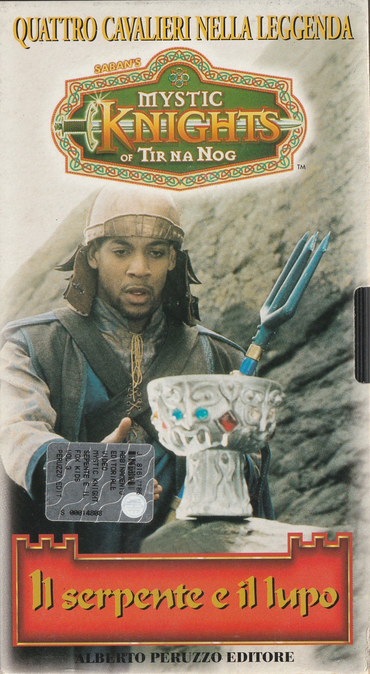 The front cover of Tape #3 in the Alberto Peruzzo Editore home release.