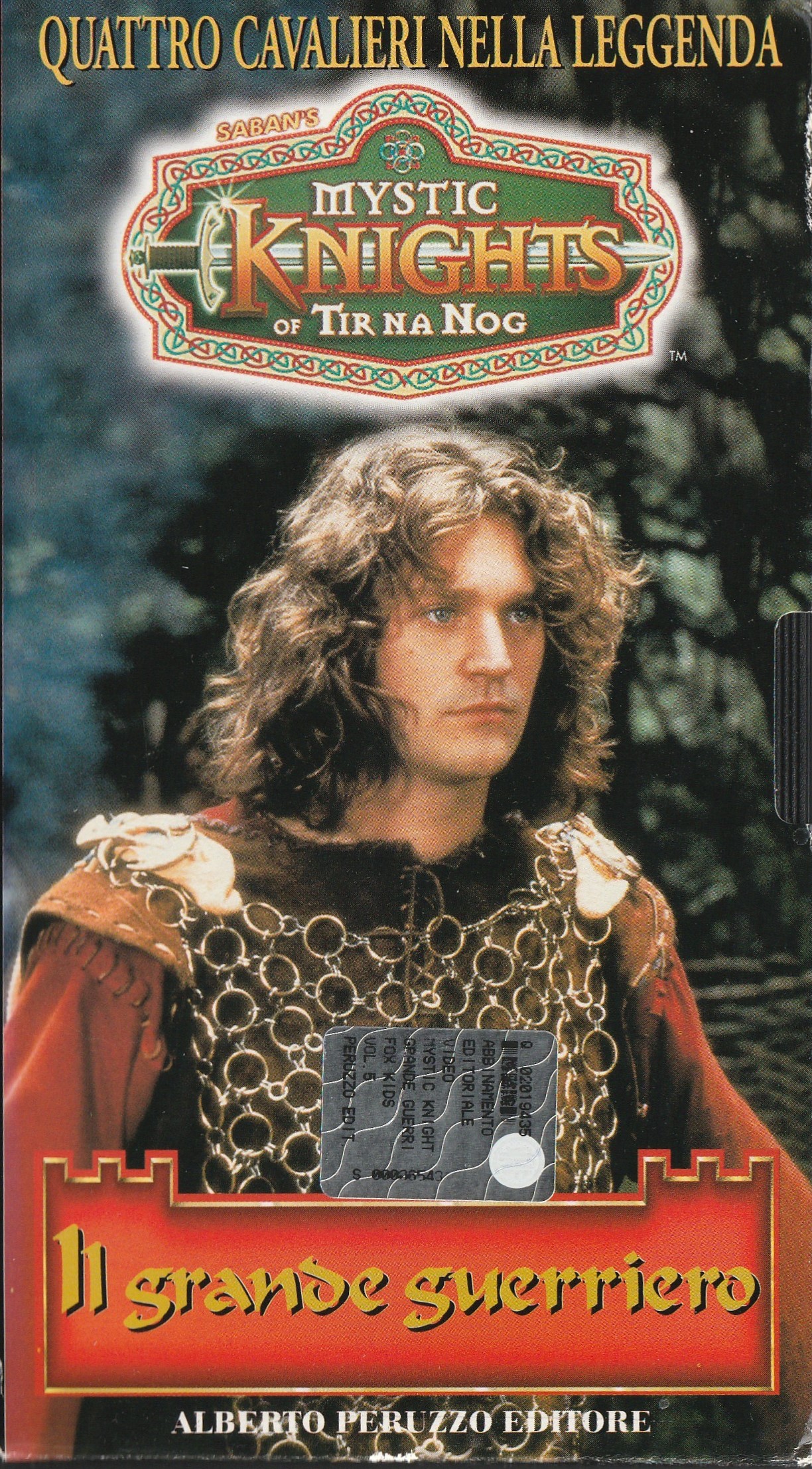 The front cover of Tape #5 in the Alberto Peruzzo Editore home release.