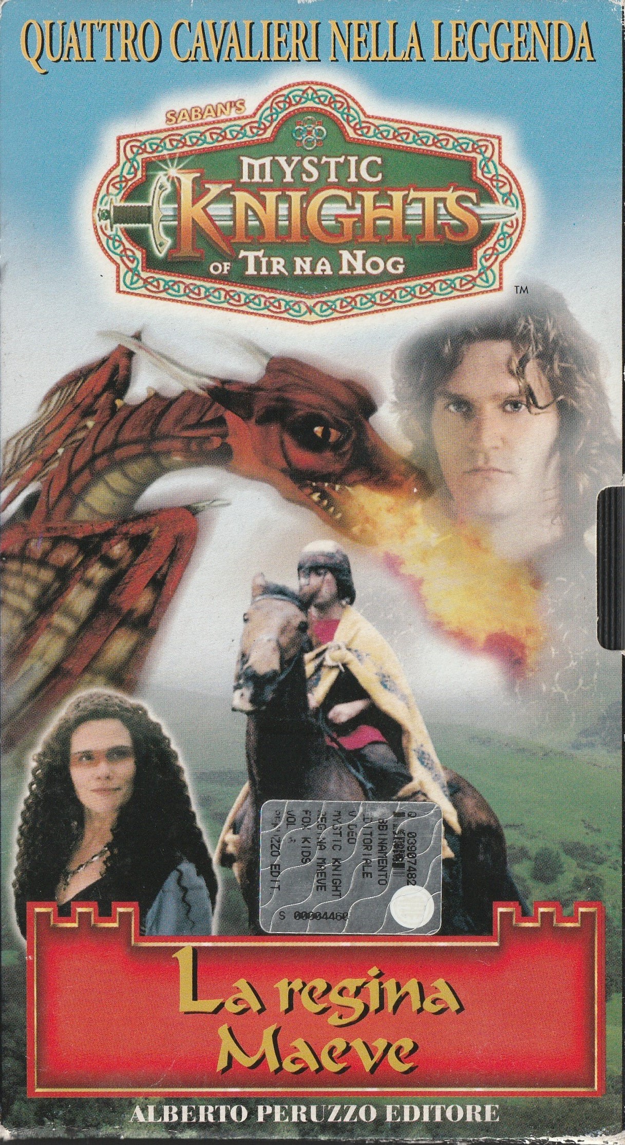 The front cover of Tape #6 in the Alberto Peruzzo Editore home release.