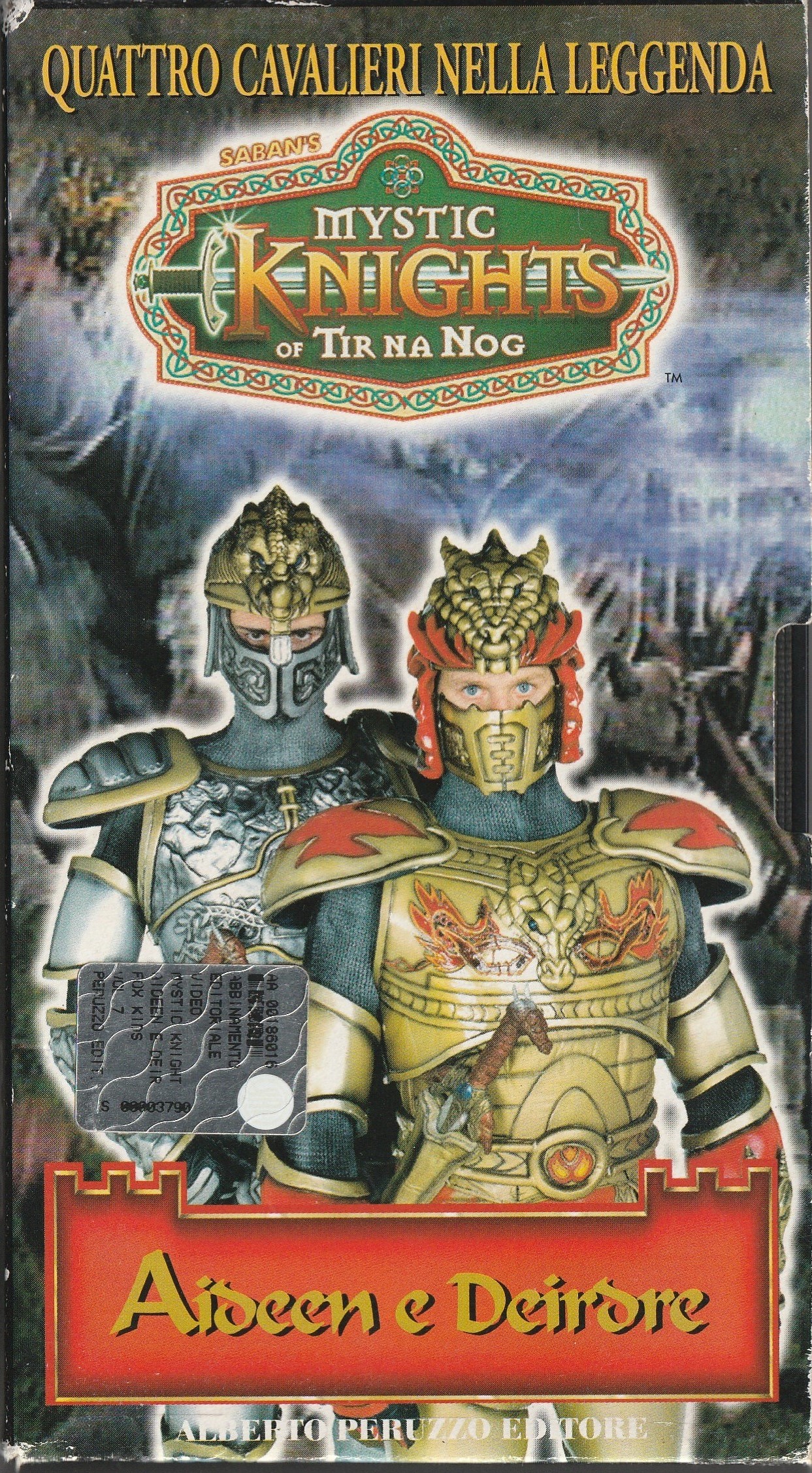 The front cover of Tape #7 in the Alberto Peruzzo Editore home release.