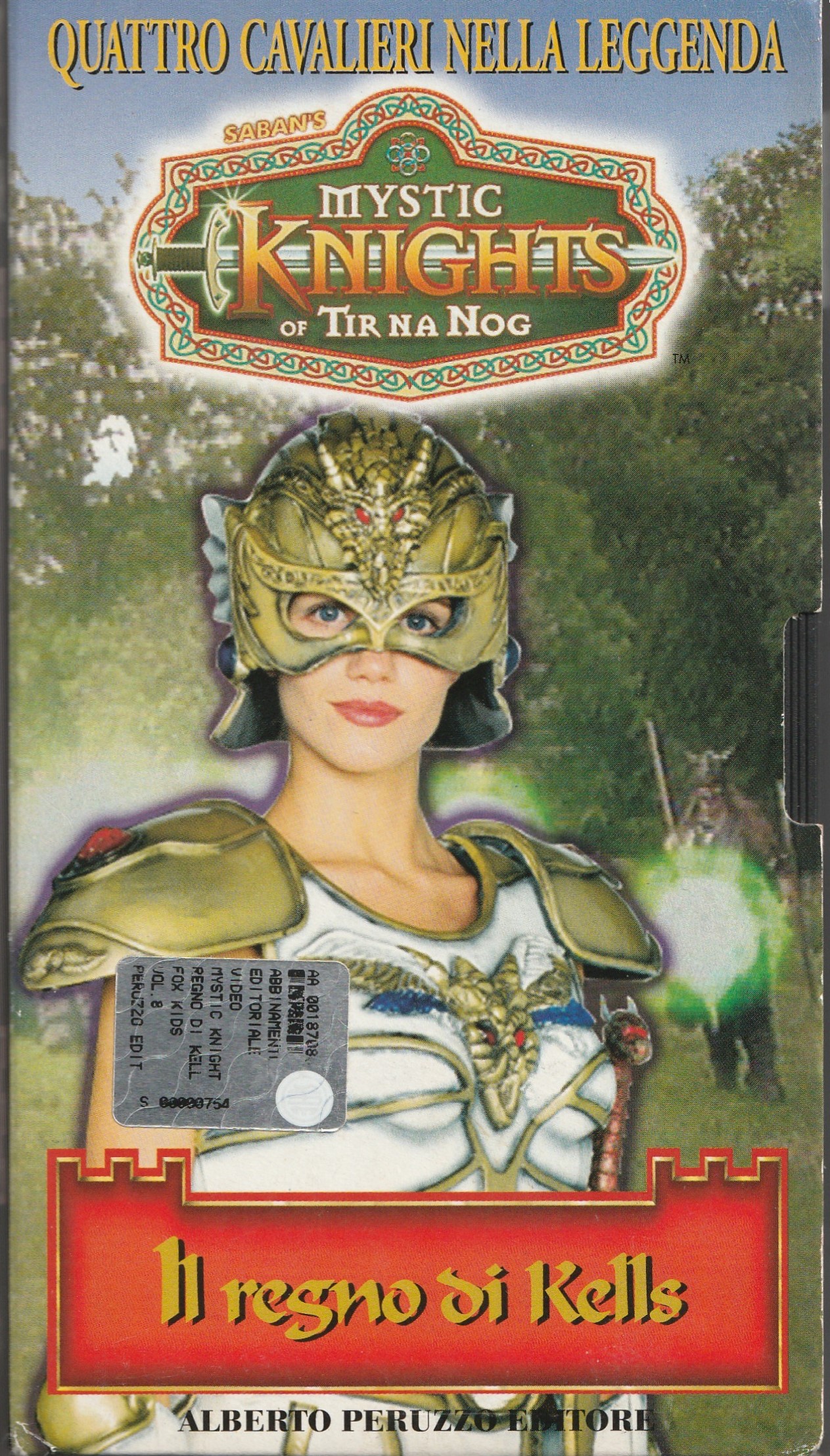 The front cover of Tape #8 in the Alberto Peruzzo Editore home release.